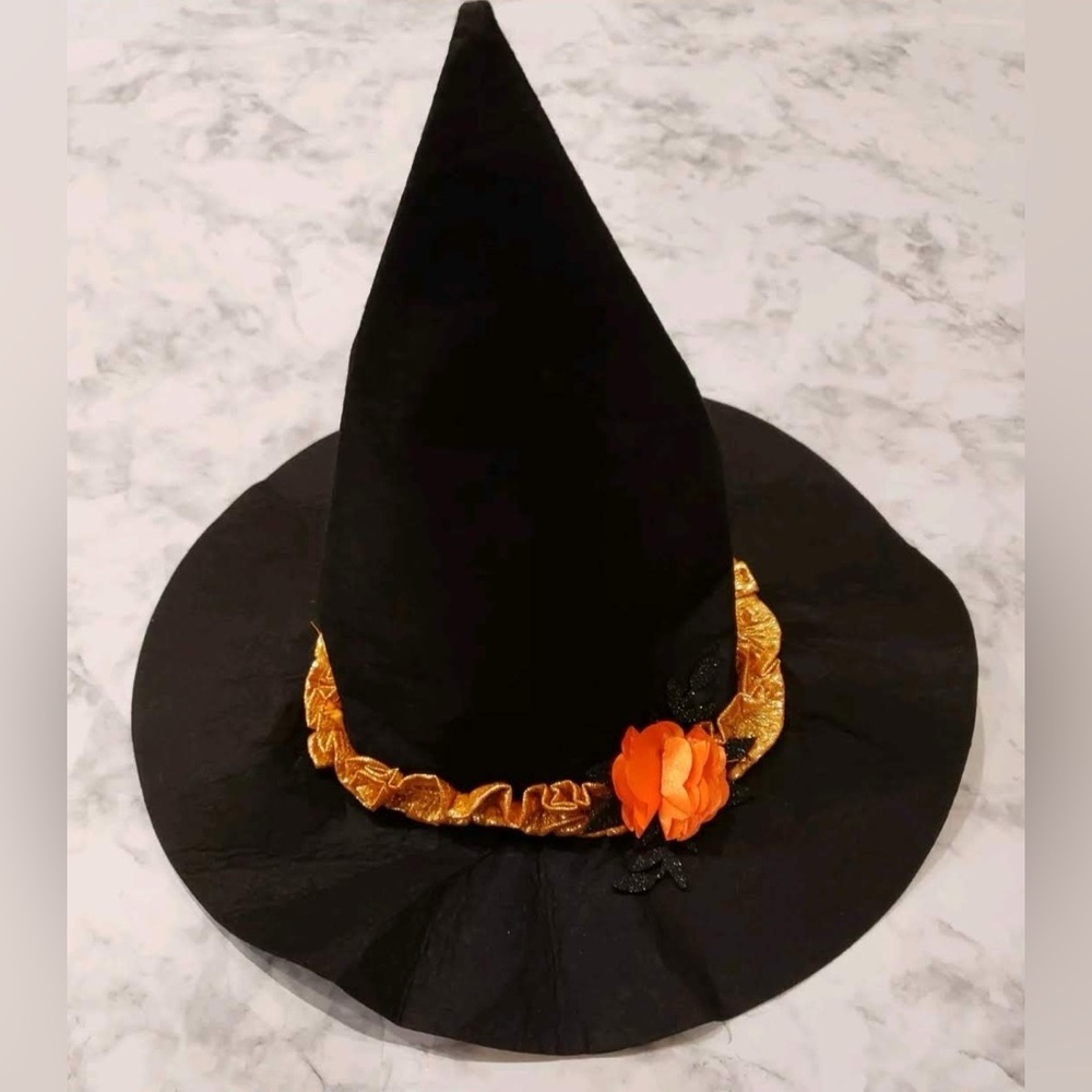 Halloween Witch Costume Hat Kids Size L